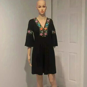 Cache embroidered dress
